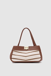 Mia Taba Renk Bayan Kanvas Bayan Çantası