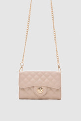 Joles Krem Nakış Detaylı Bayan Çapraz Cüzdan