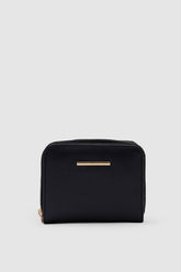 Krespi Siyah Püskül Detaylı Bayan Cüzdan - OL-2025