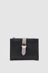 Logis Siyah Renk Aksesuar Detaylı Bayan Cüzdan