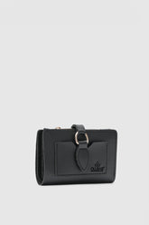 Siyah Mini Yaprak Bayan Cüzdan - OL-2001