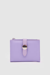 Logis Lila Aksesuar Detaylı Bayan Cüzdan