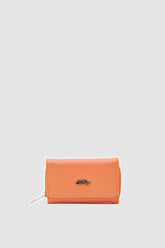 Liya Turuncu Bozuk Para Gözlü Bayan Cüzdan - OL-7000