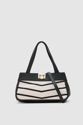 Mia Siyah Renk Bayan Kanvas Bayan Çantası