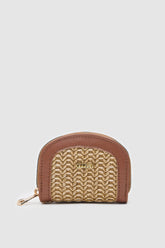 Jefece Taba Hasır Bayan Çanta Cüzdan