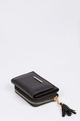 Kups Siyah Püskül Detaylı Bayan Cüzdan - OL-1059